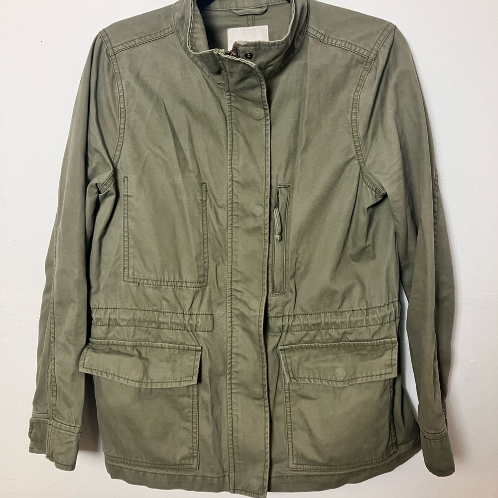 Madewell Utility Jacket in Sage